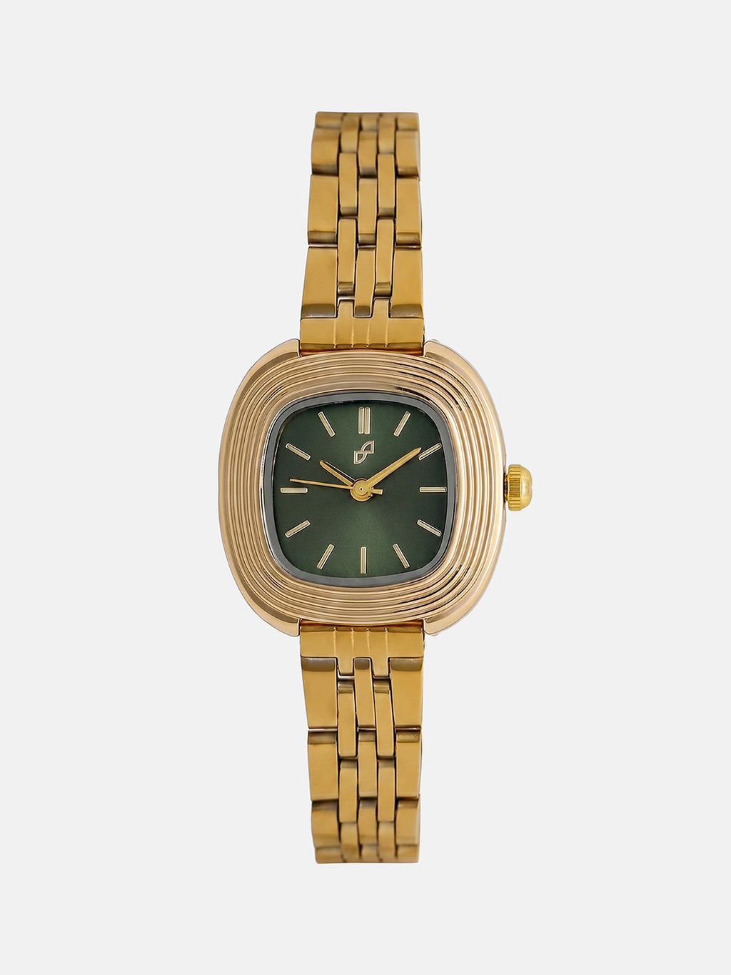 The Emerald Heritage Watch - Gold