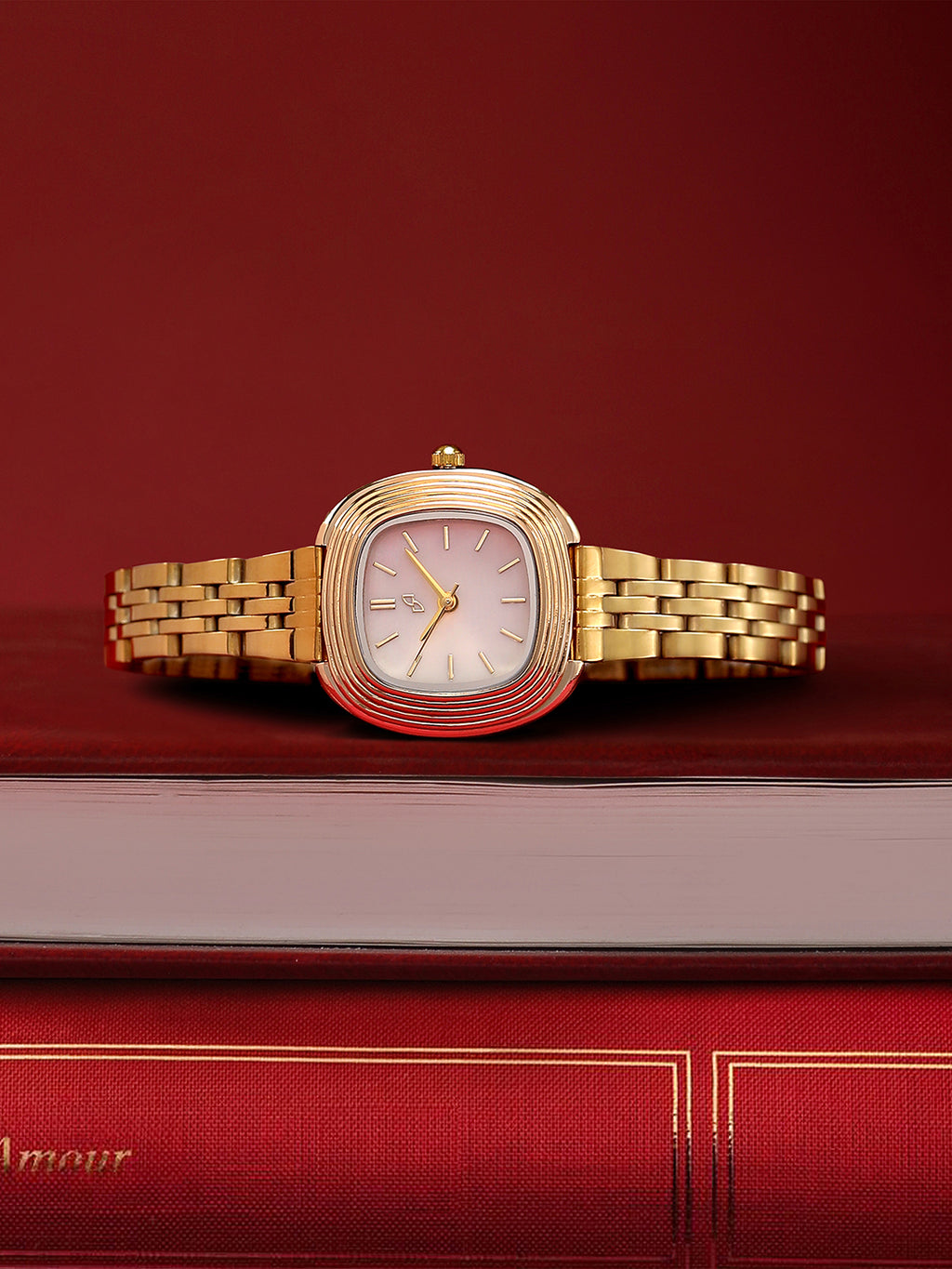 The Emerald Heritage Watch - Gold
