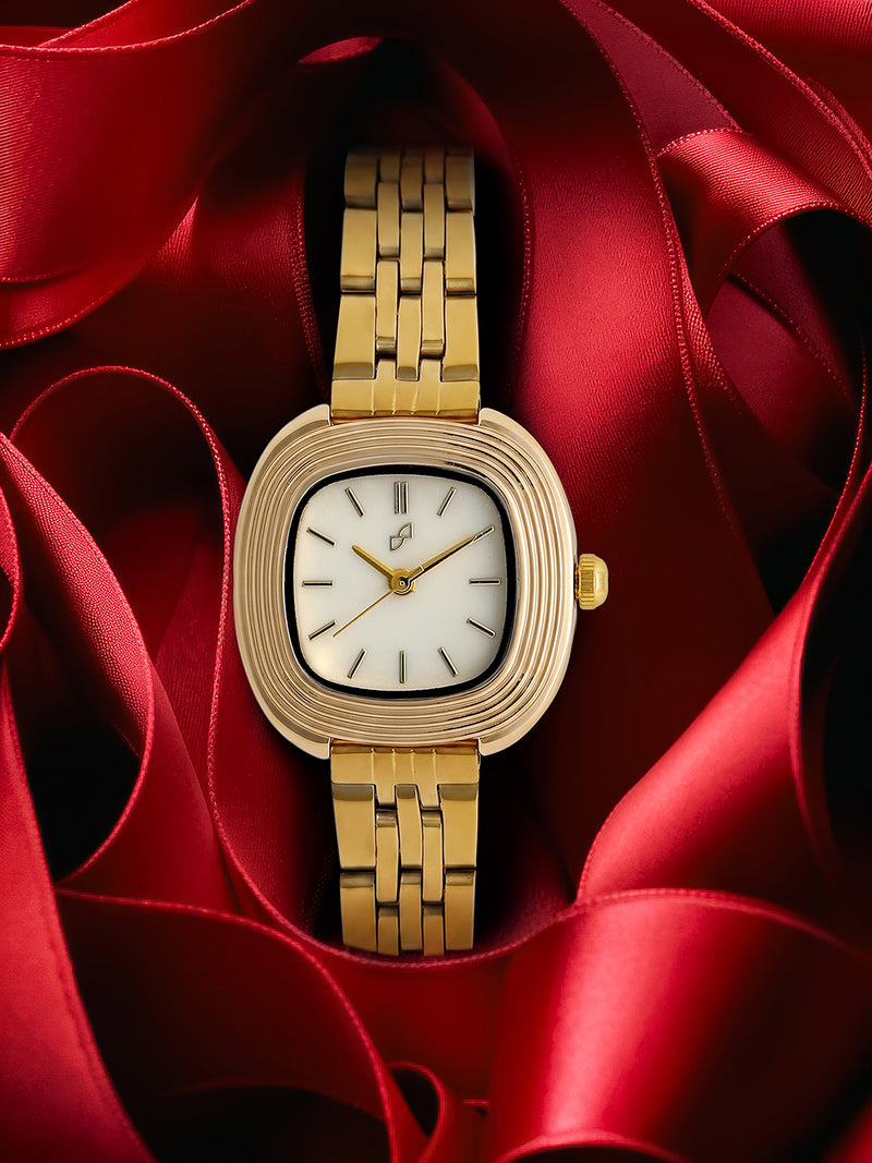 The Emerald Heritage Watch - Gold