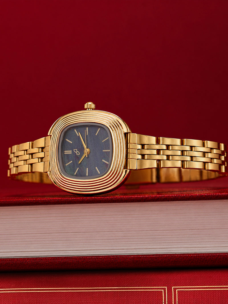 The Emerald Heritage Watch - Gold