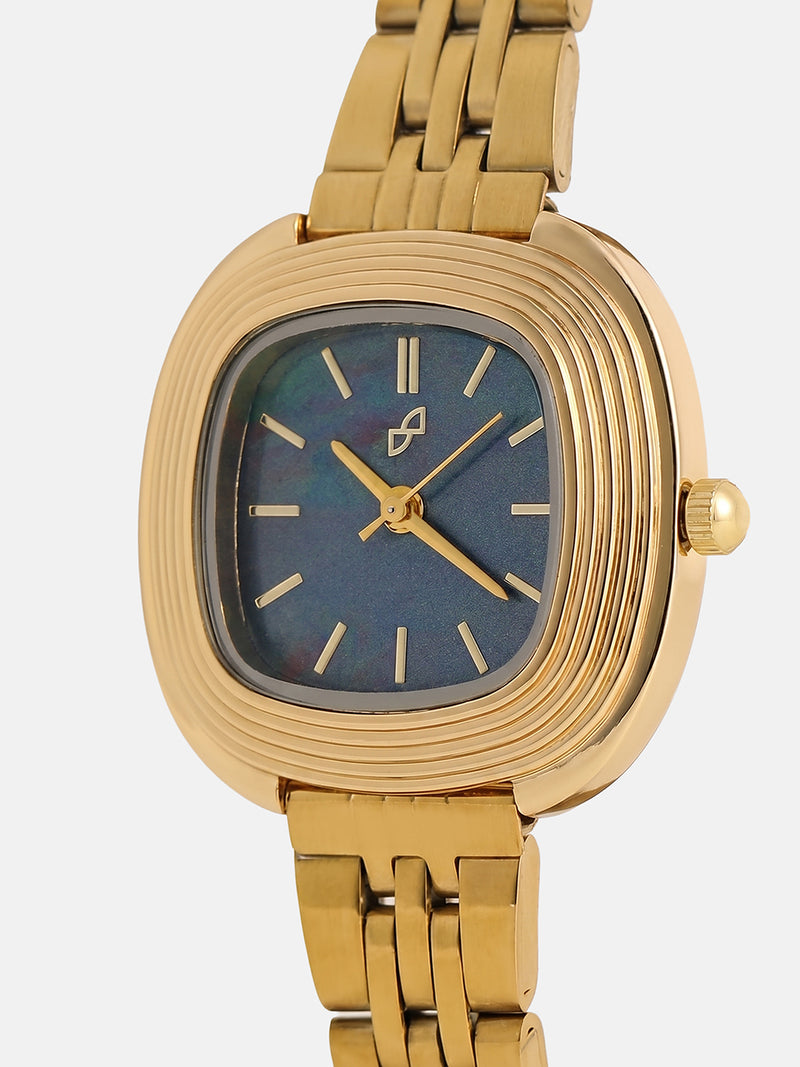 The Emerald Heritage Watch - Gold