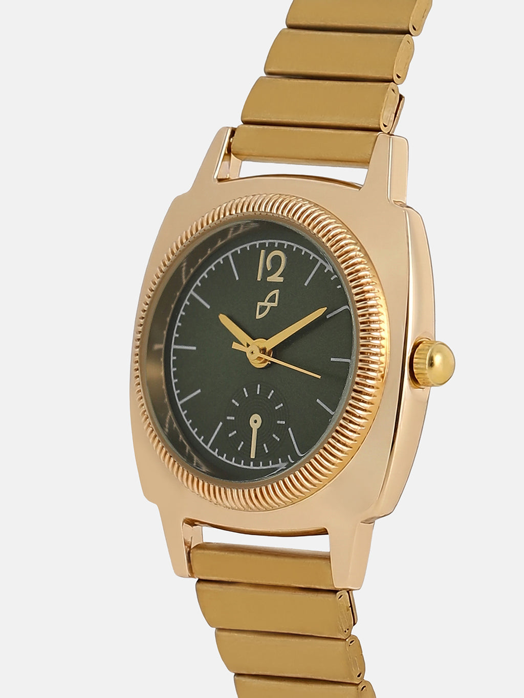 The Emerald Prestige Watch - Gold