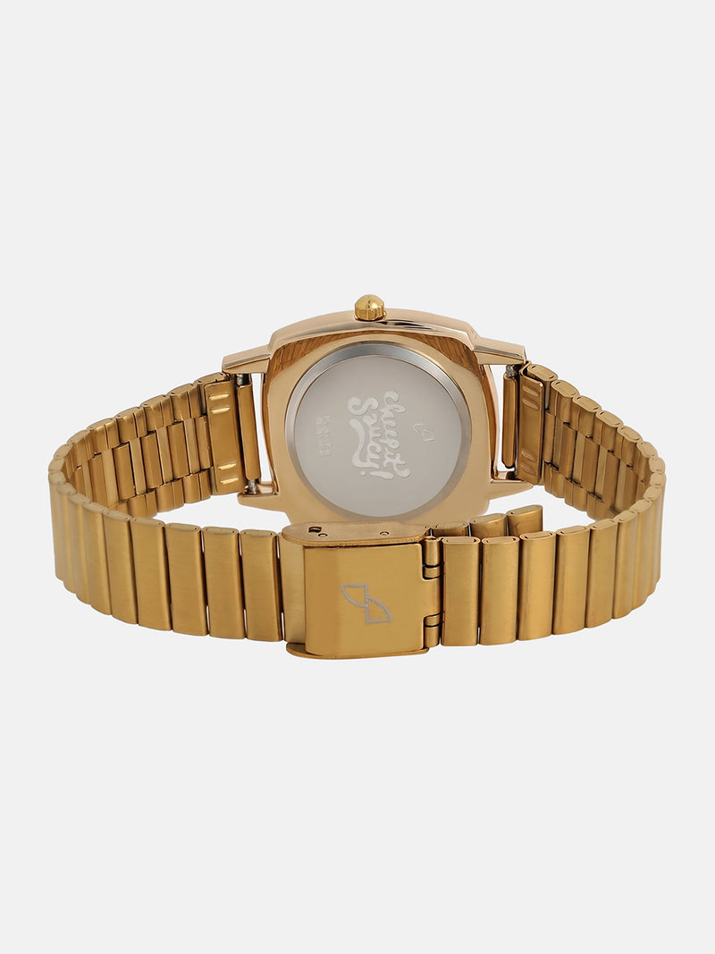 The Emerald Prestige Watch - Gold
