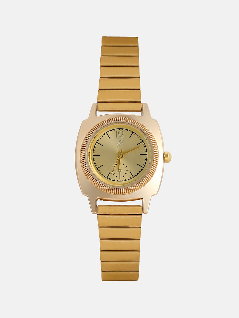 The Emerald Prestige Watch - Gold