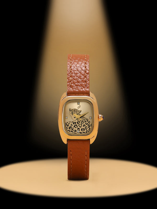 The Rose Leather Watch - Blush Rose