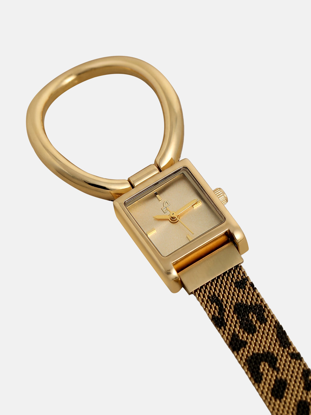 The Emerald Rectangular Bracelet Watch - Gold
