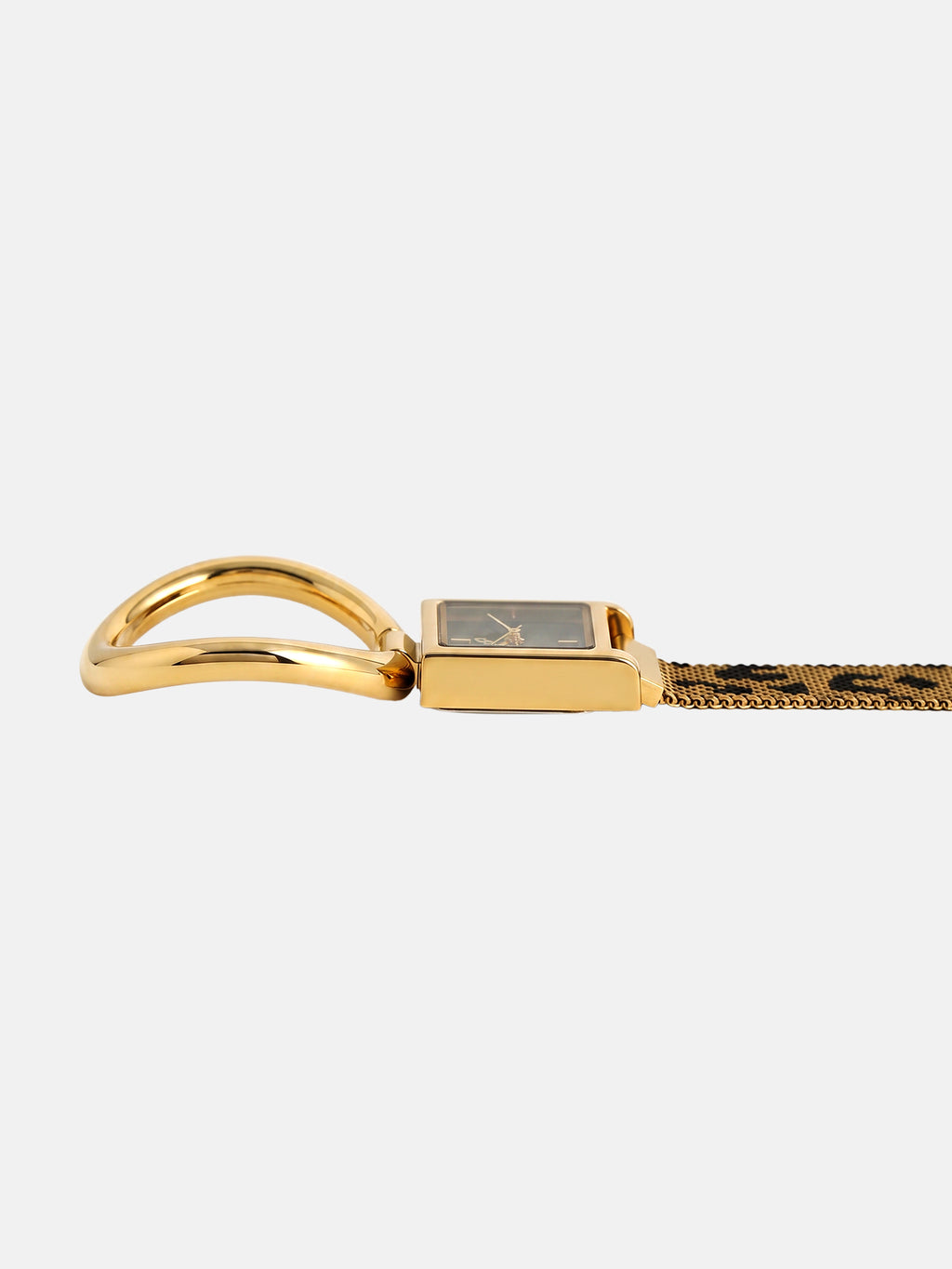 The Emerald Rectangular Bracelet Watch - Gold