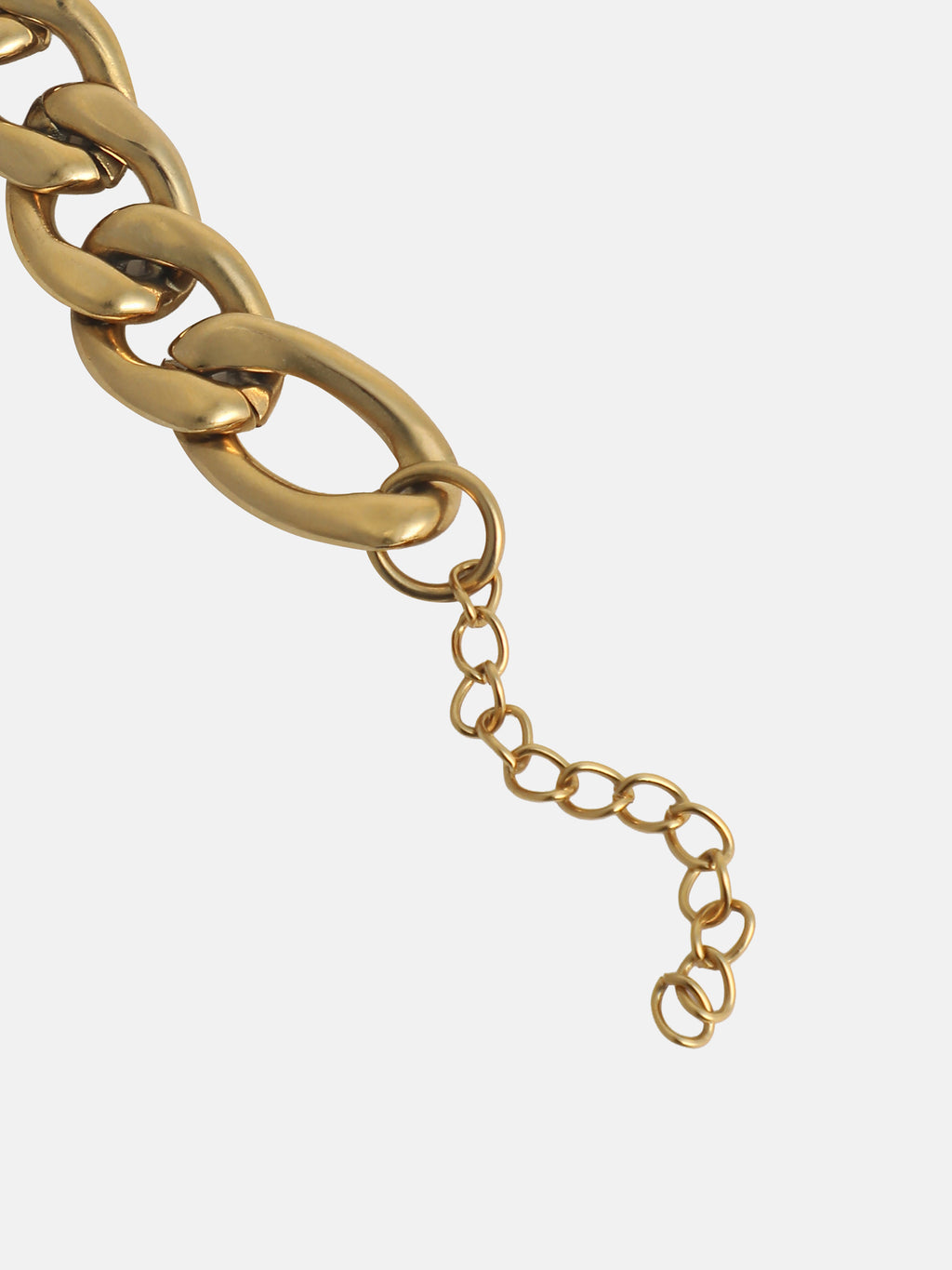 The Ivory Chain Link Watch - Gold