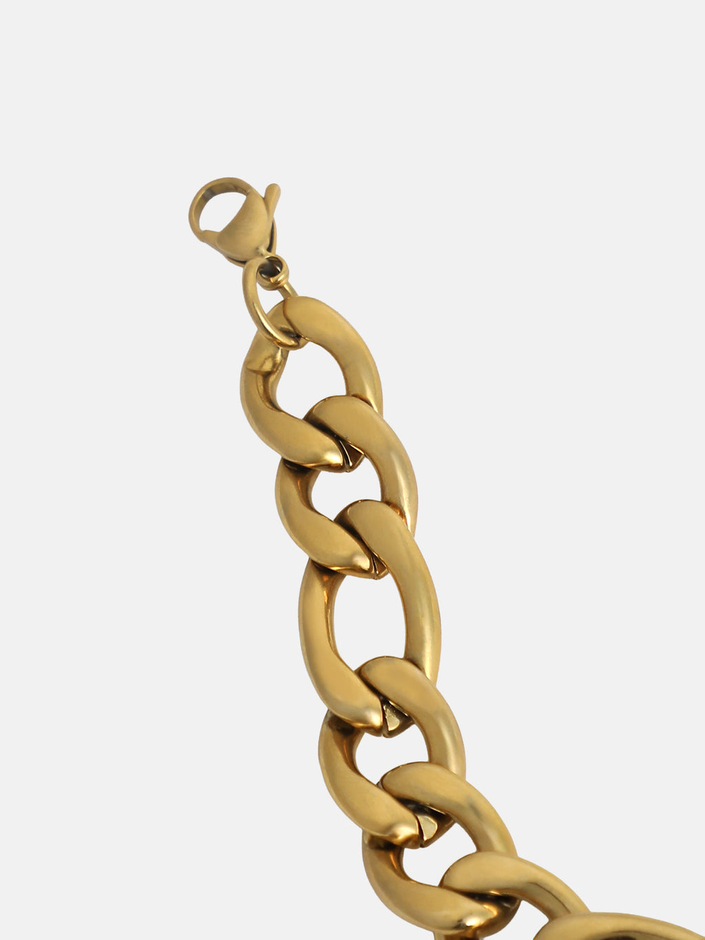 The Ivory Chain Link Watch - Gold