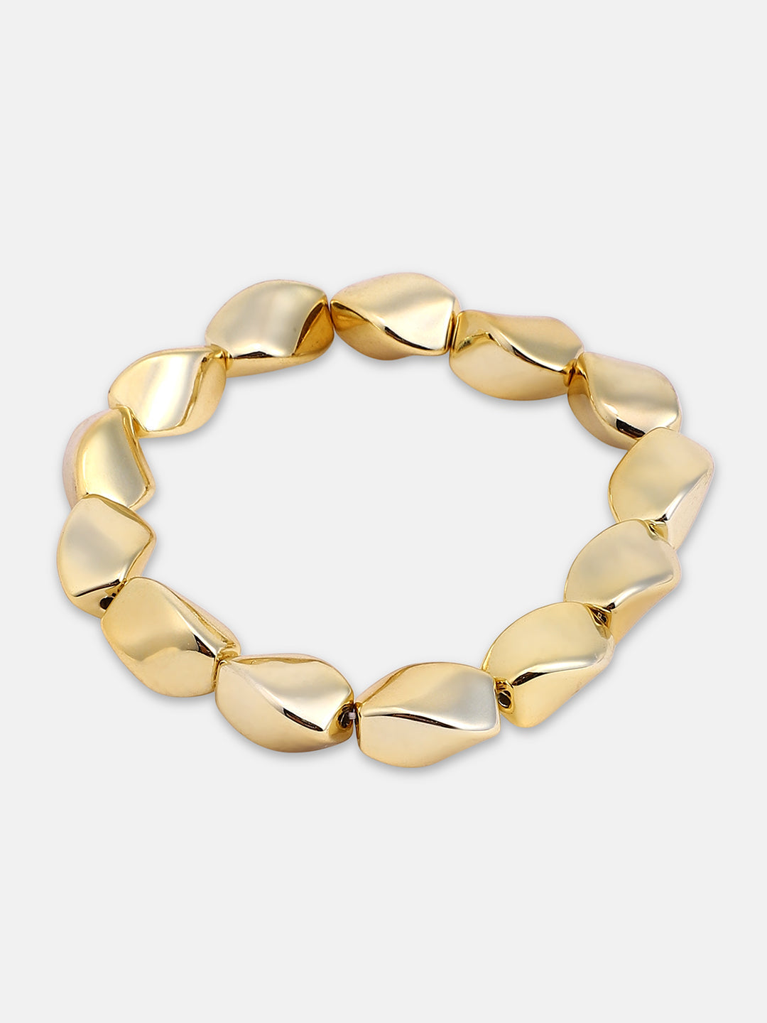 Women's The Swirl Beaded Bracelet - California Gold