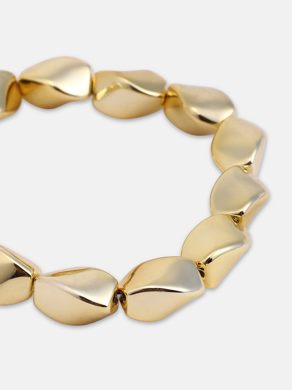 Women's The Swirl Beaded Bracelet - California Gold