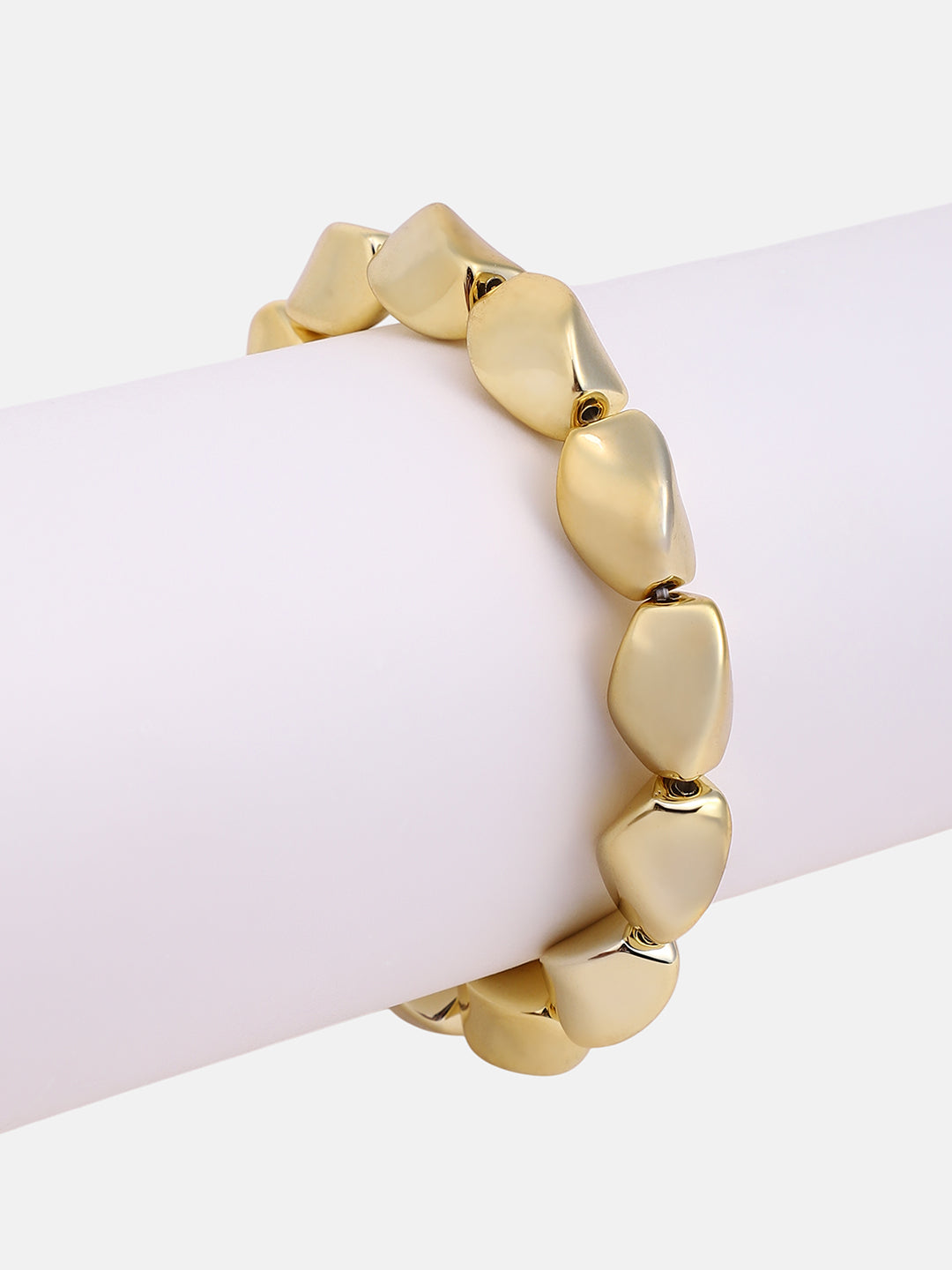 Women's The Swirl Beaded Bracelet - California Gold