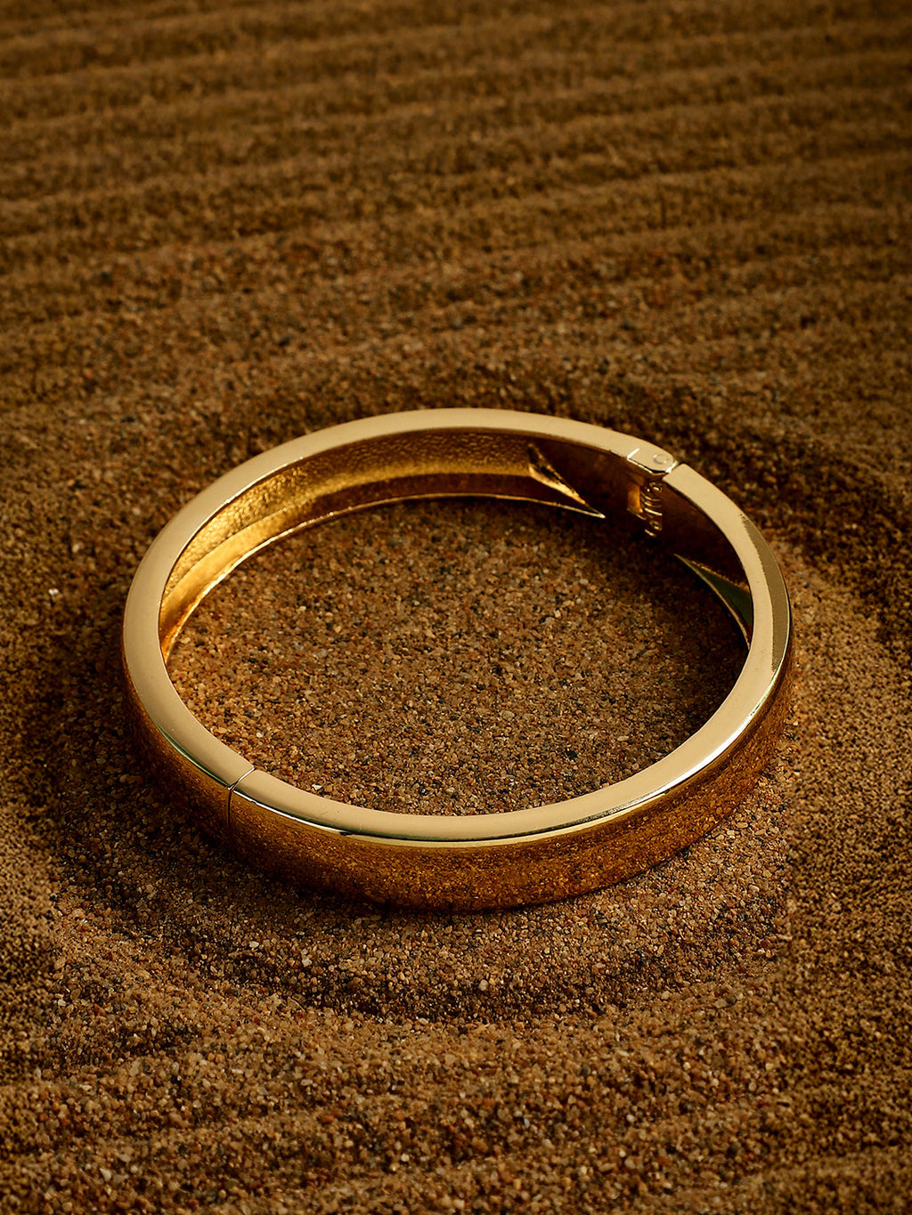 The Everyday Bangle Bracelet - California Gold