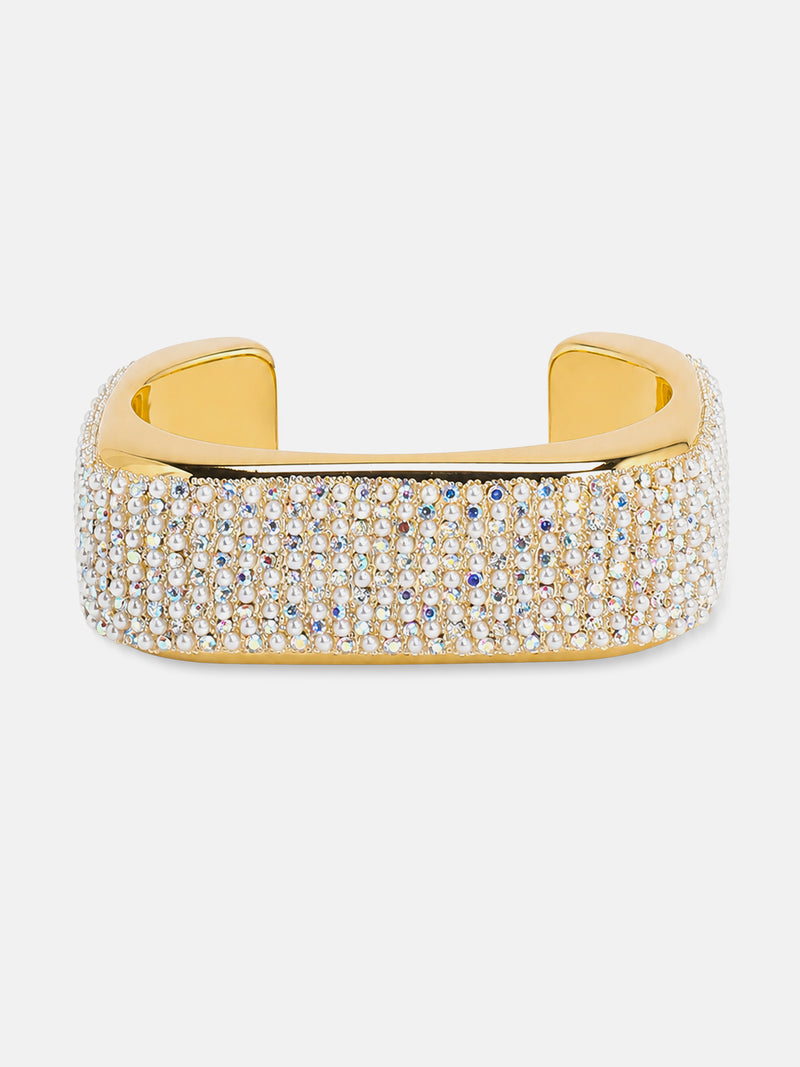 The Celestial Crystal Cuff Bracelet