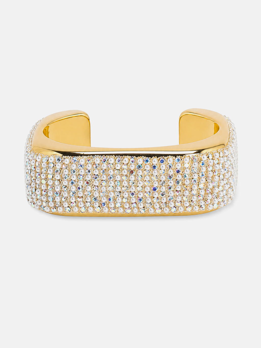 The Celestial Crystal Cuff Bracelet