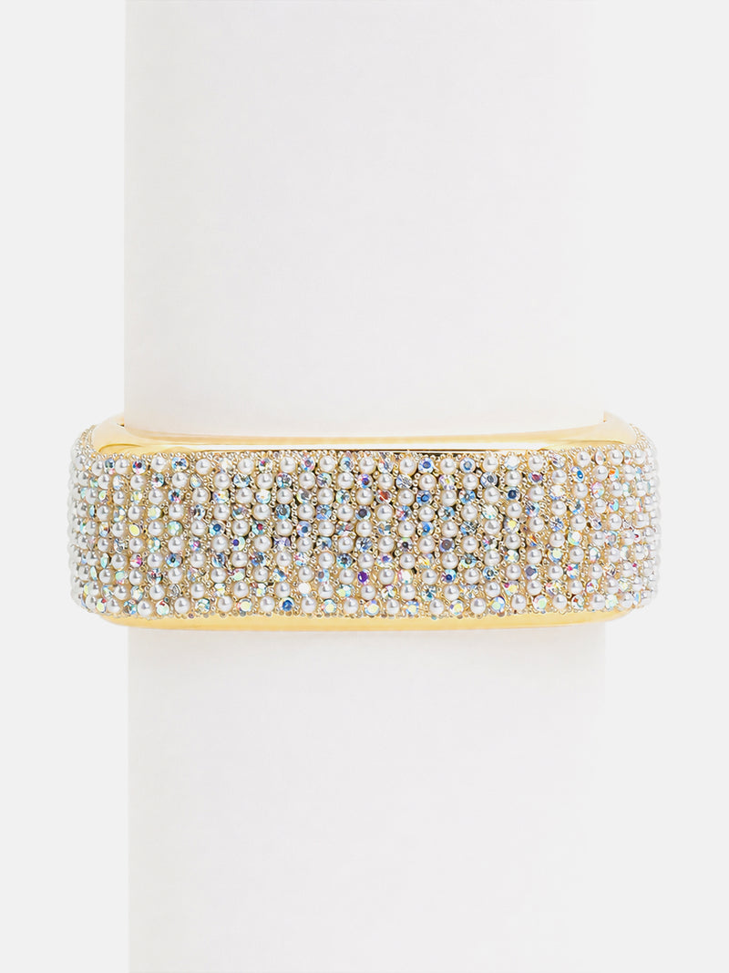 The Celestial Crystal Cuff Bracelet