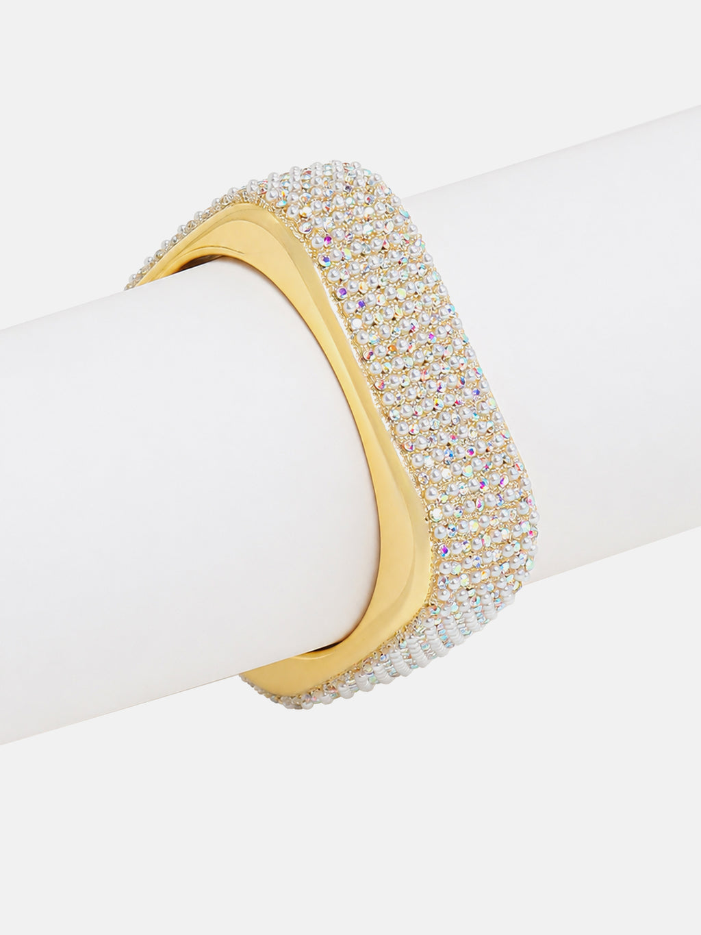 The Celestial Crystal Cuff Bracelet