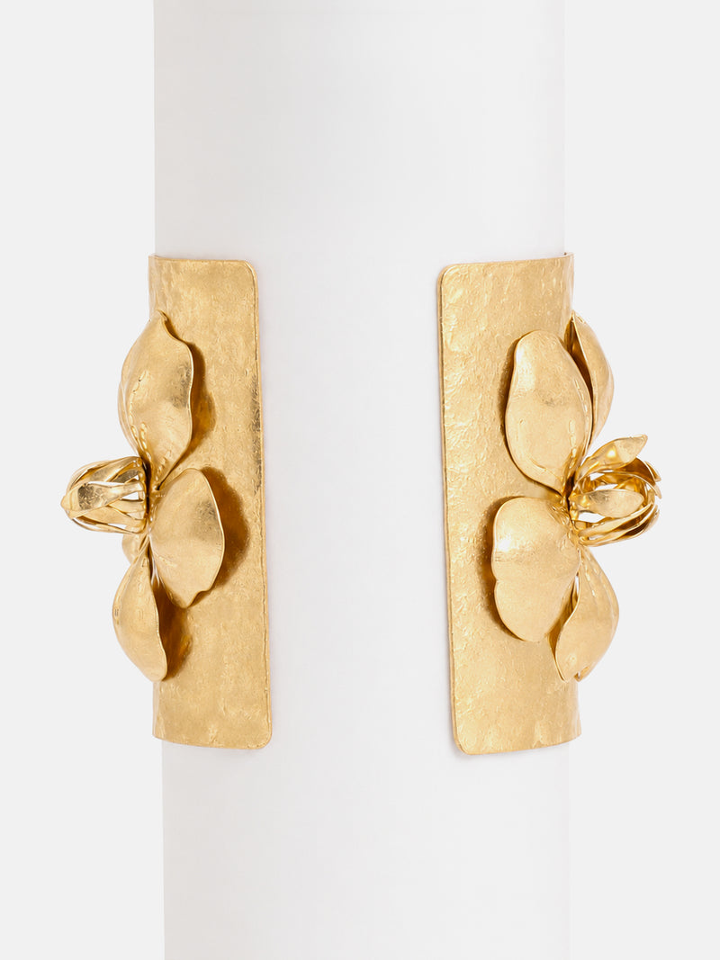 The Golden Bloom Cuff Bracelet