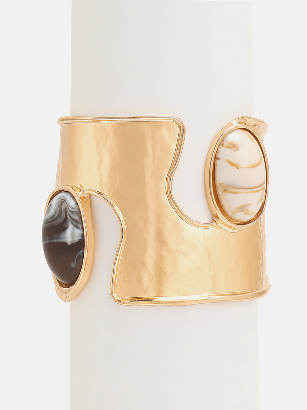 The Lunar Stone Open Cuff