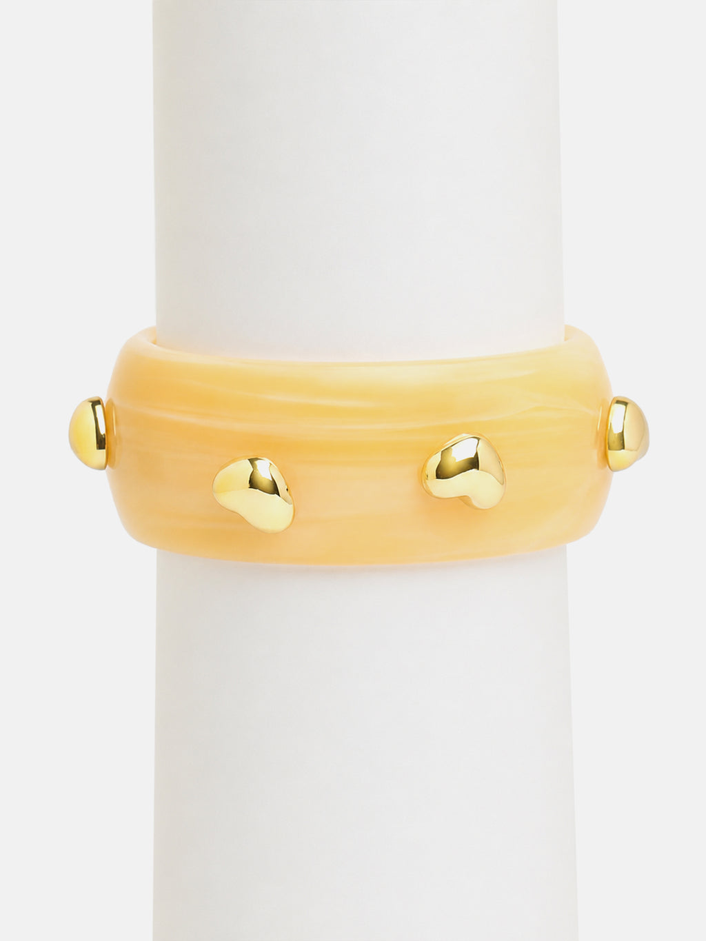 The Heart Whisper Resin Bangle