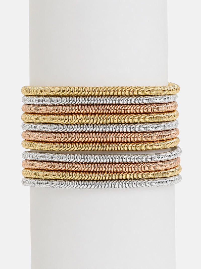 The Aurora Crystal Wave Bracelet