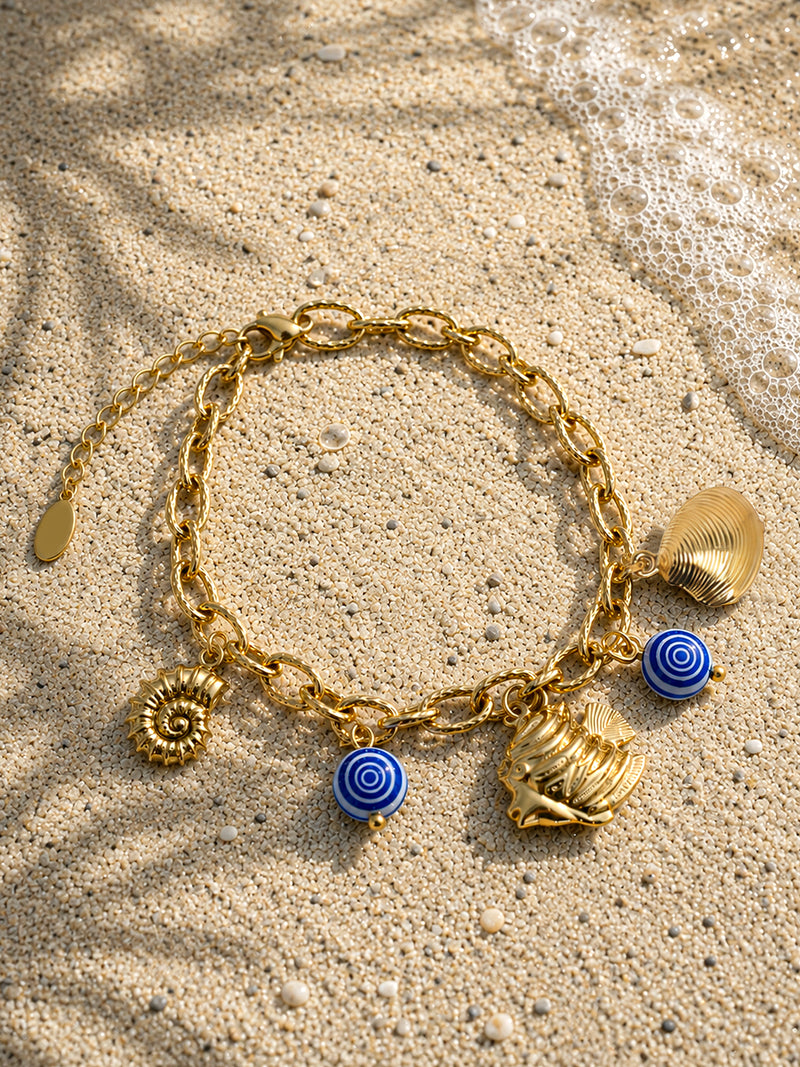 The Ocean Treasure Charm Bracelet