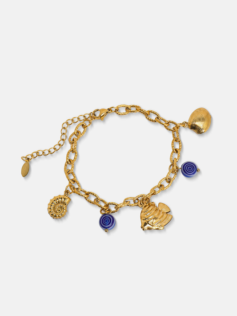 The Ocean Treasure Charm Bracelet