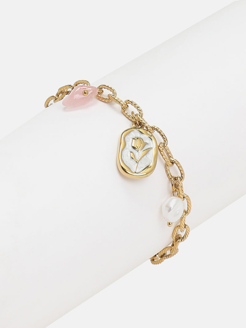 The Blush Keepsake Charm Bracelet
