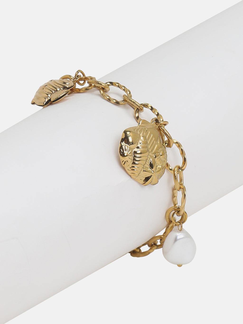 The Pearl Wishes Charm Bracelet