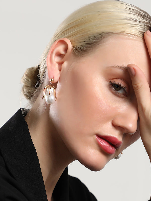 The Bud Drop Earrings - California Gold