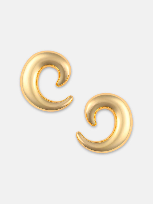 The Lumé Drop Earrings - California Gold