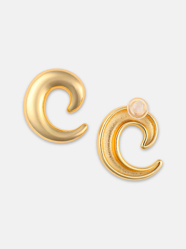 The Lumé Drop Earrings - California Gold