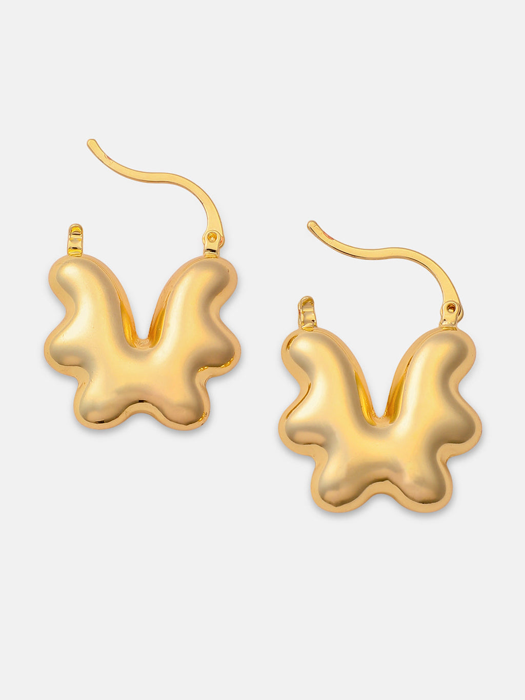 The Coronéa Hoop Earrings - California Gold