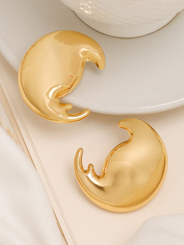 The Moonchild Drop Earrings - California Gold