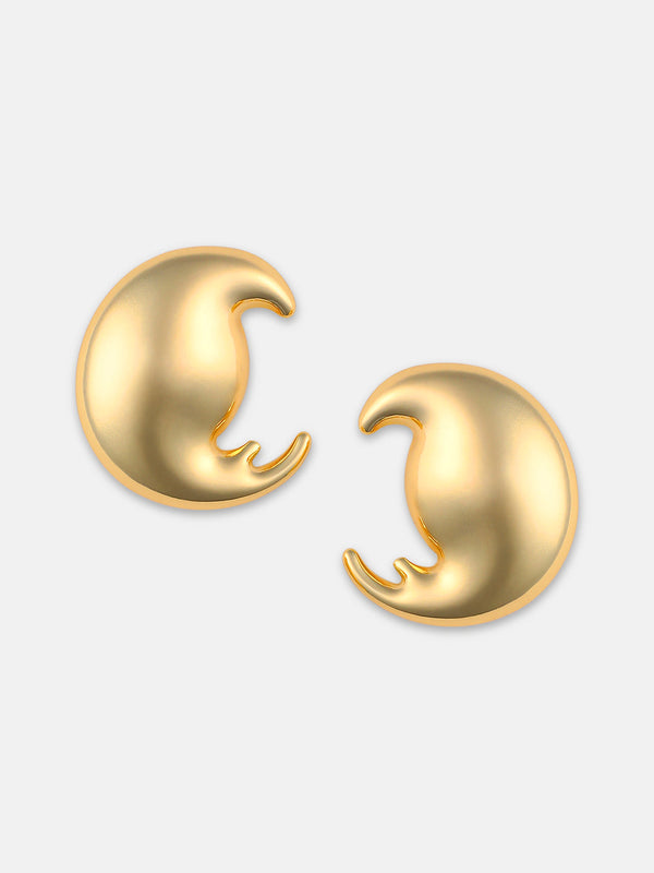 The Moonchild Drop Earrings - California Gold