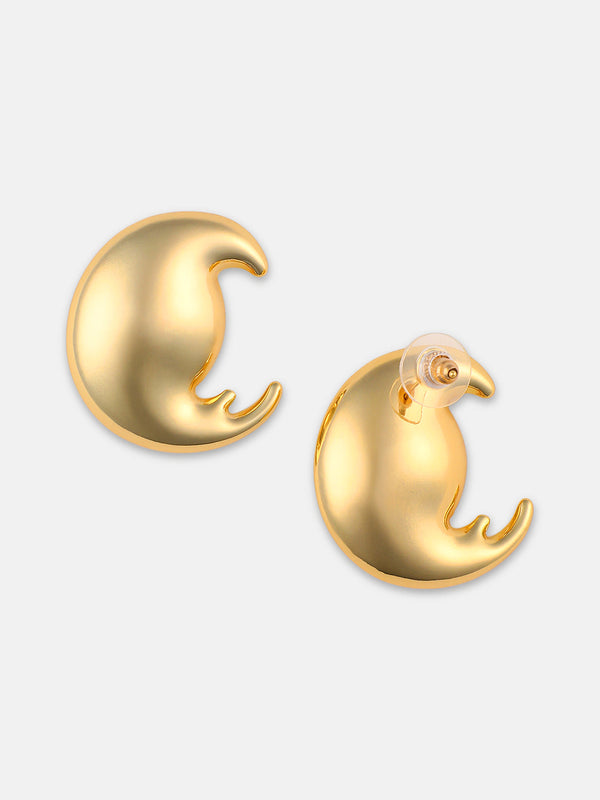 The Moonchild Drop Earrings - California Gold