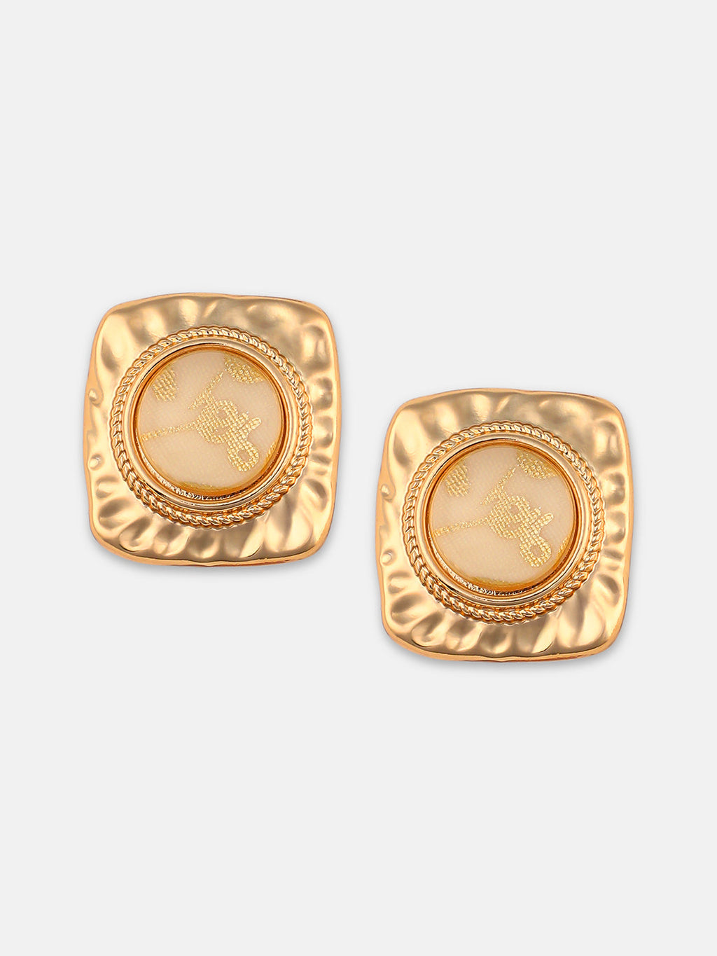 Women's The Baroquet Stud Earrings - Off-White
