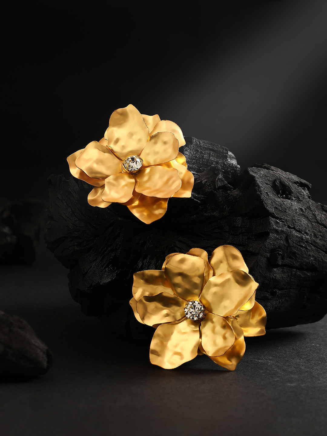 The Azalea Drop Earrings - California Gold