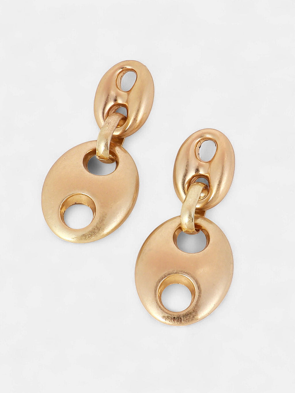 The Bolt Drop Earrings - California Gold