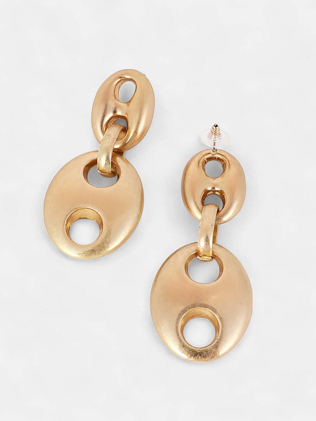 The Bolt Drop Earrings - California Gold