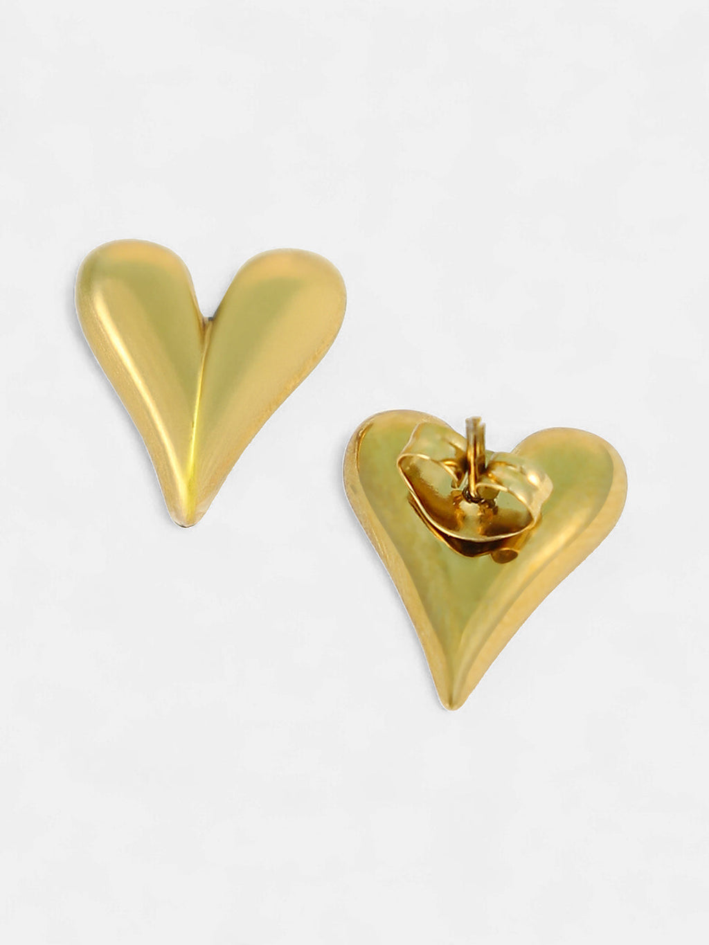The Danity-Amore Stud Earrings - California Gold