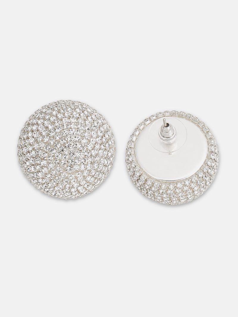 The Halo Textured Stud Earrings