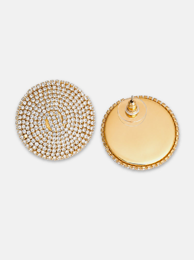 The Aura Dome Stud Earrings