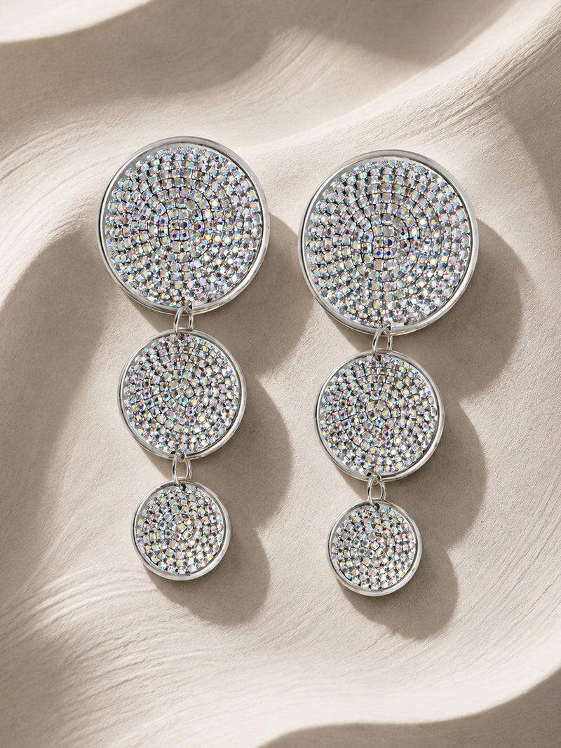 The Lunar Cascade Earrings