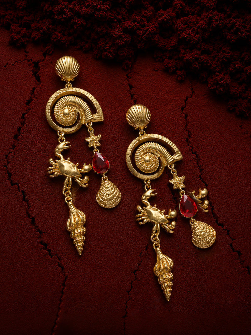 The Royal Relic Drop Earrings
