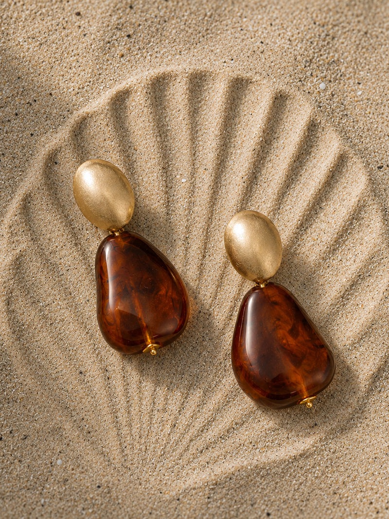 The Sapphire Glow Earrings