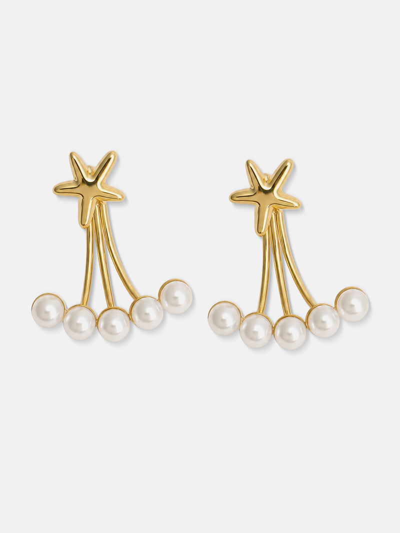 The Midnight Enamel Stud Earrings