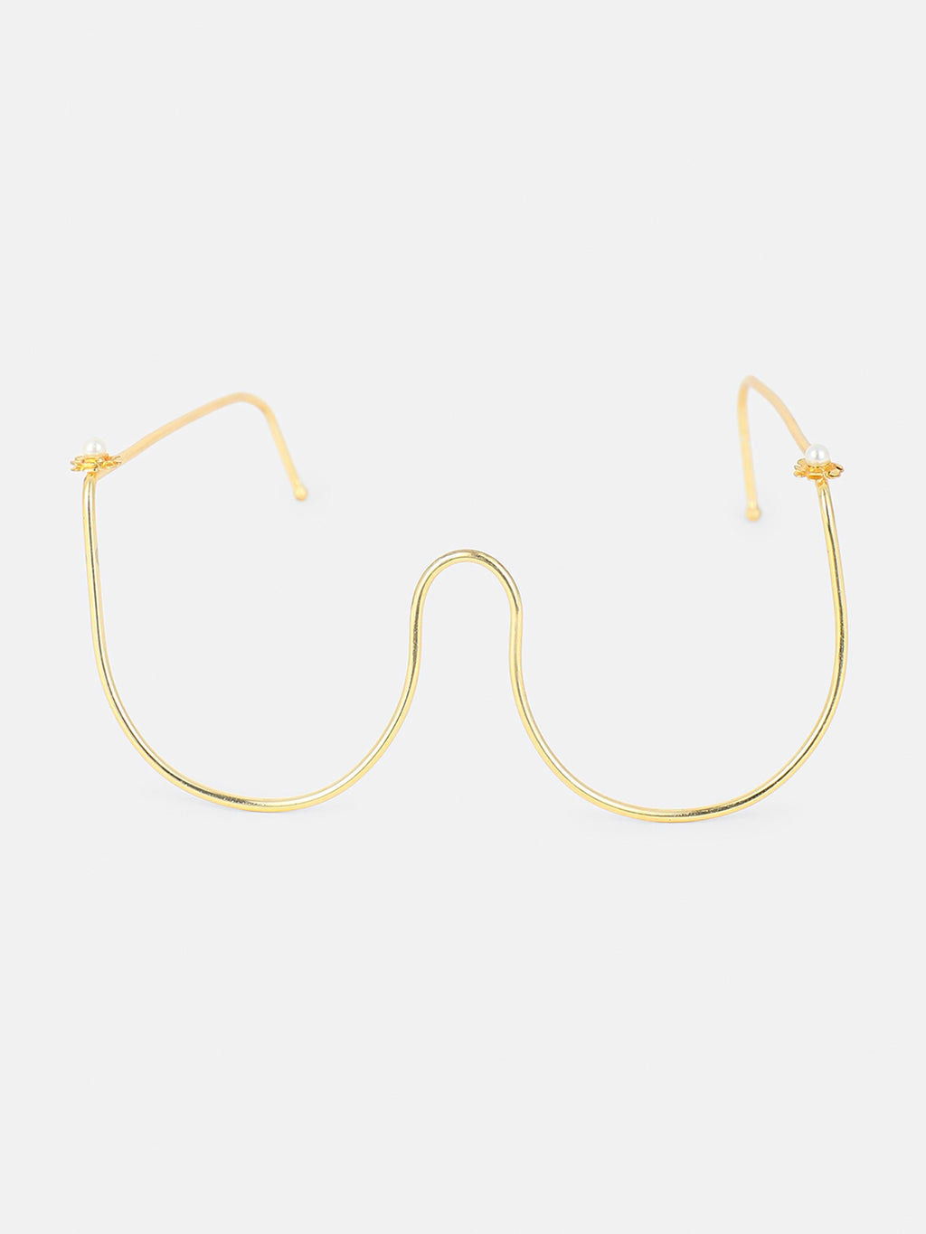 The Luxe Chain Sunglass - Gold