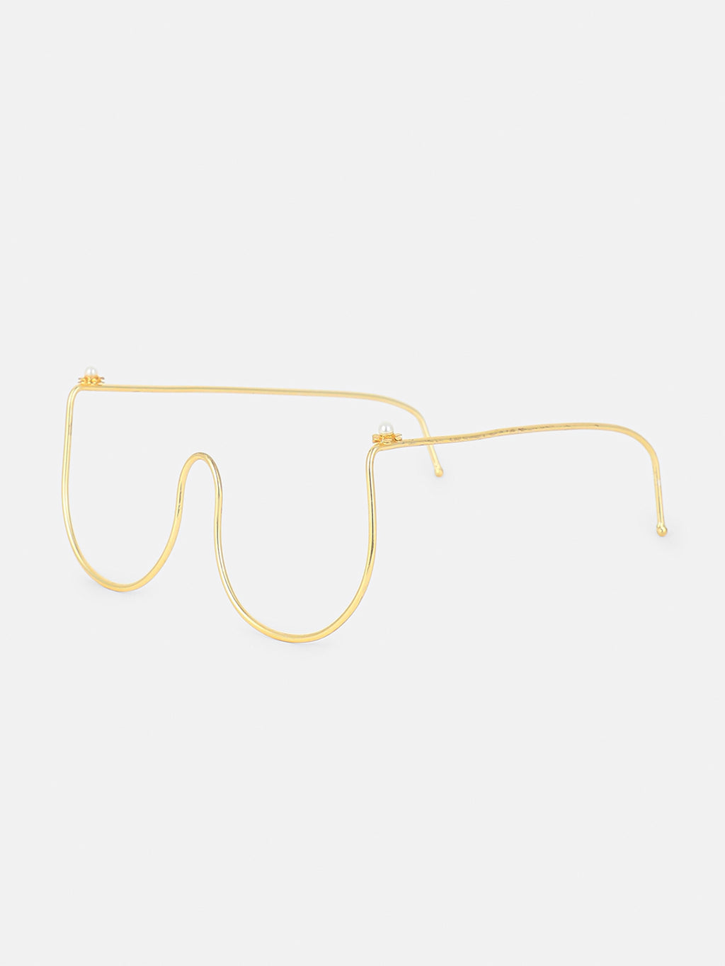 The Luxe Chain Sunglass - Gold