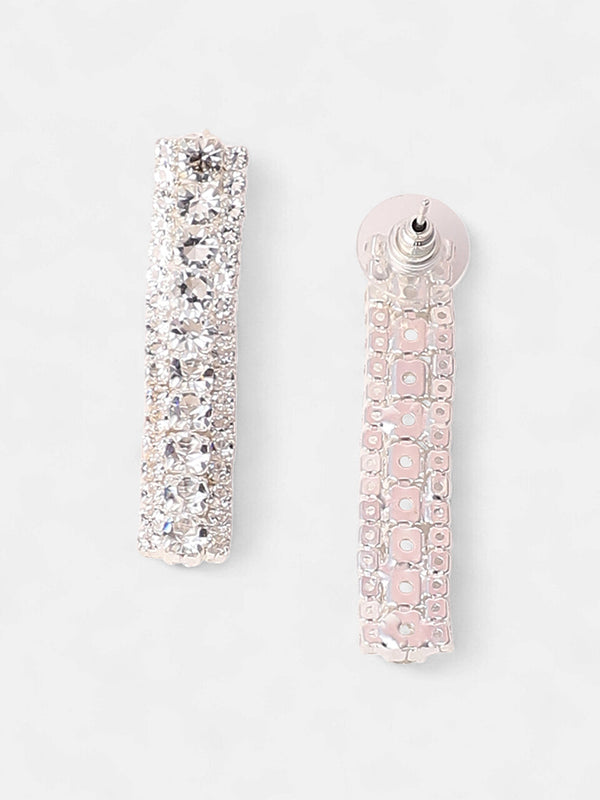 The All-Over-Bling Jewellery Set - Crystal Silver